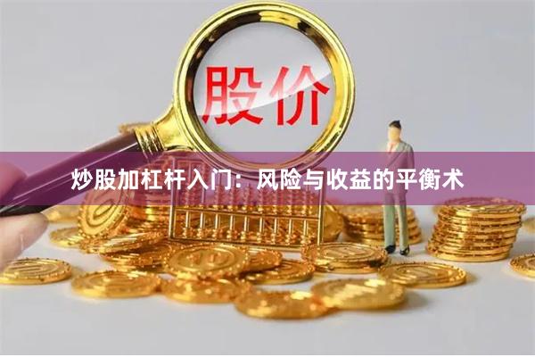 炒股加杠杆入门：风险与收益的平衡术